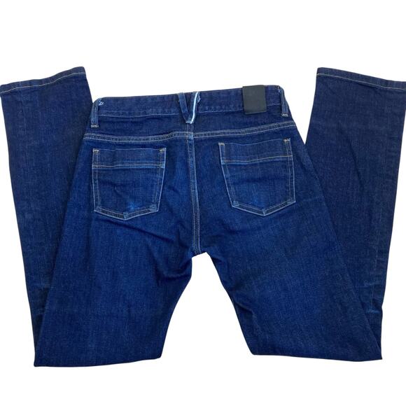 Raleigh Denim Sz 25 Handcrafted DARE White Cone Raw Selvedge Straight Leg Jeans - Picture 9 of 16